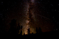 Milky Way and Persied Meteor shower