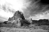 Rock formation in Arches National Park