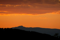 Castle Peak sunset