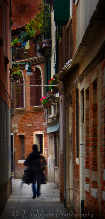 Narrow streets of Venice