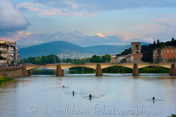 Sculling on the Arno