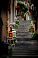 Shopkeeper on the Stairs