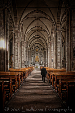 Interior of the Bolzano Cathedral