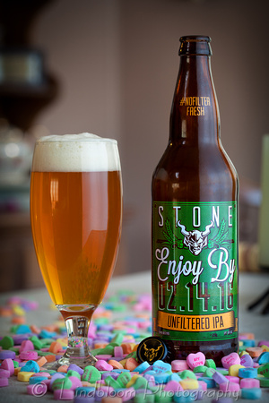 Stone Brewing Enjoy by 02.14.16 Unfiltered IPA