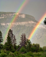 Maloit Park double rainbow