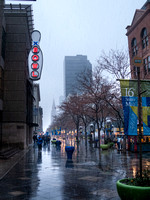 16th Street Mall in the Rain