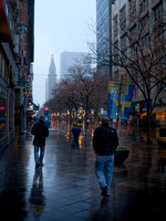 16th Street Mall in the Rain